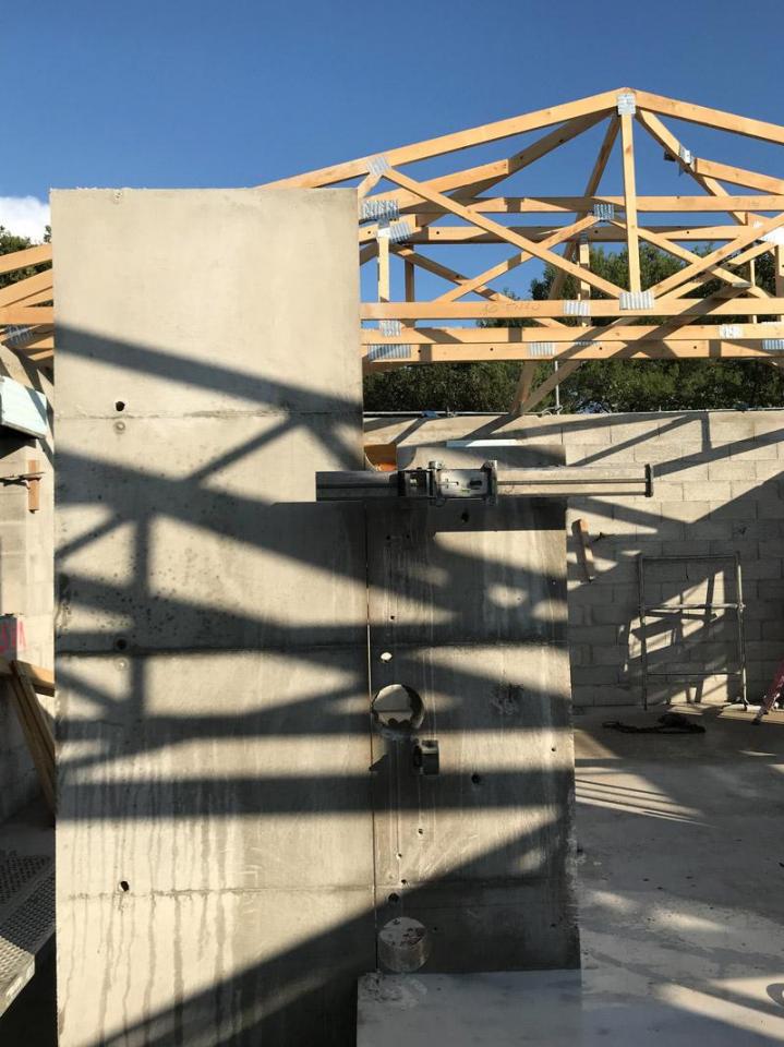 Carottage de béton avancé à Aix-en-Provence