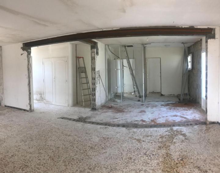 Démolition à Aix-en-Provence